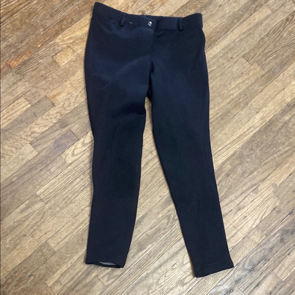 Elegant Black Cropped Women's Pants